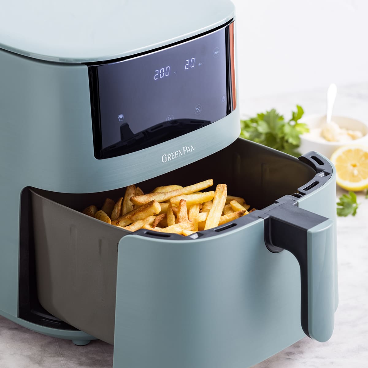 CC009006-001 - Air Fryer Bistro Airfyer 7.2L Smokey Sky Blue - Product Image 2