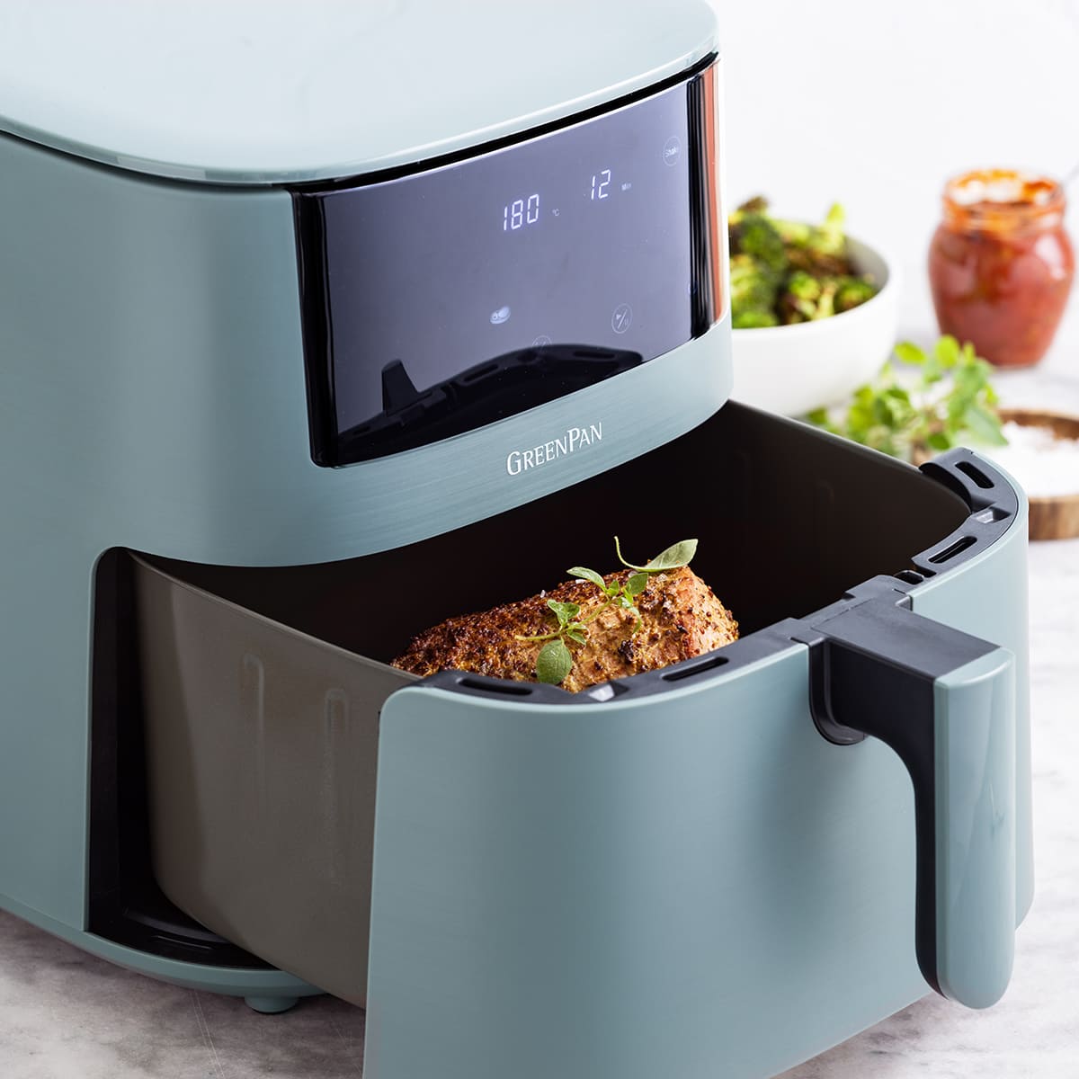 CC009006-001 - Air Fryer Bistro Airfyer 7.2L Smokey Sky Blue - Product Image 8