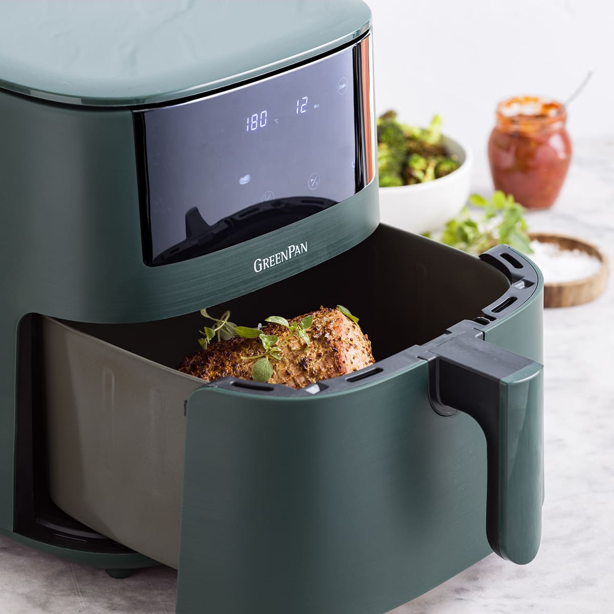 CC009007-001 - Air Fryer Bistro Airfryer 7.2L Pine Green  - Product Image 6