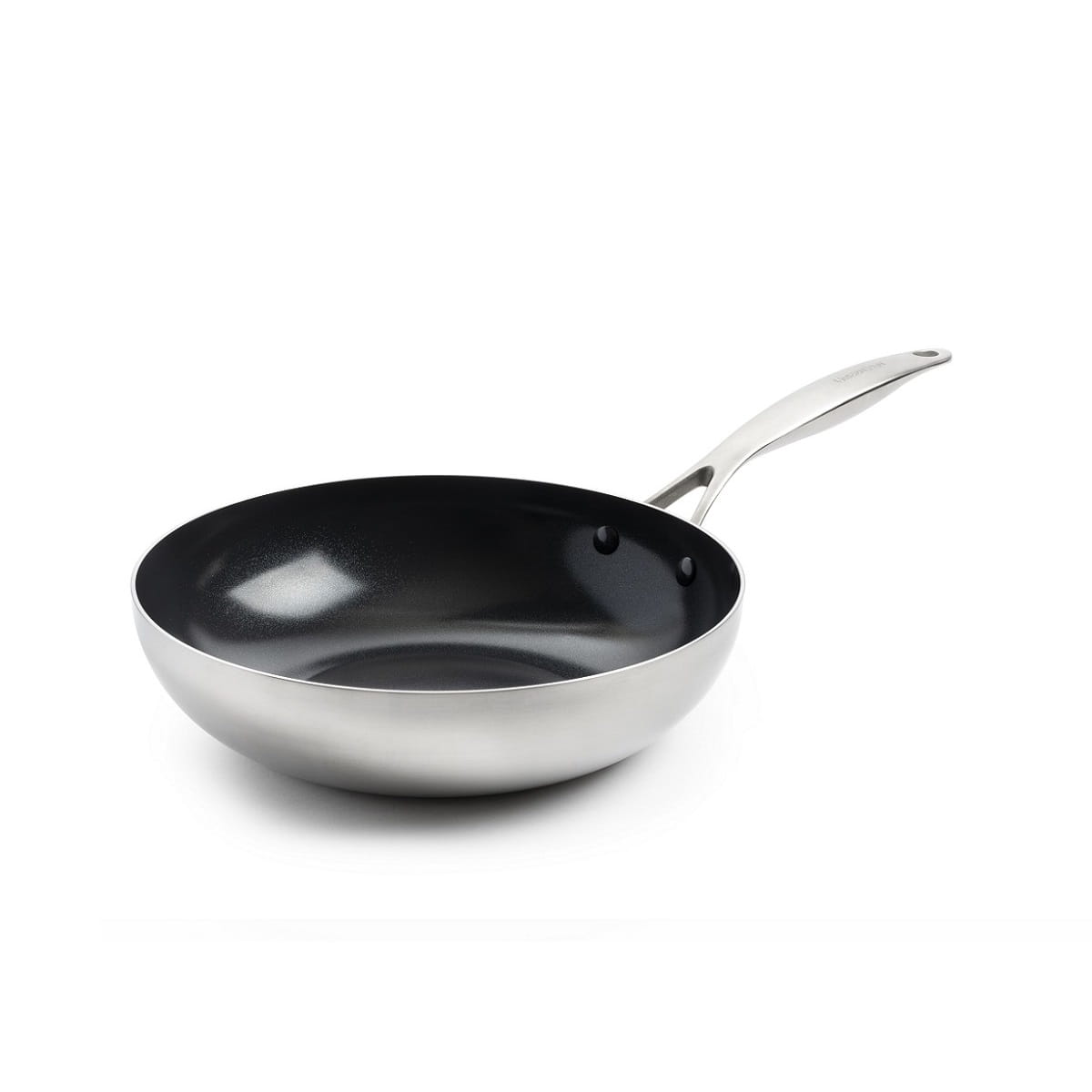 CC004781-001 - Geneva Wok, Stainless Steel - 28cm - Product Image 1